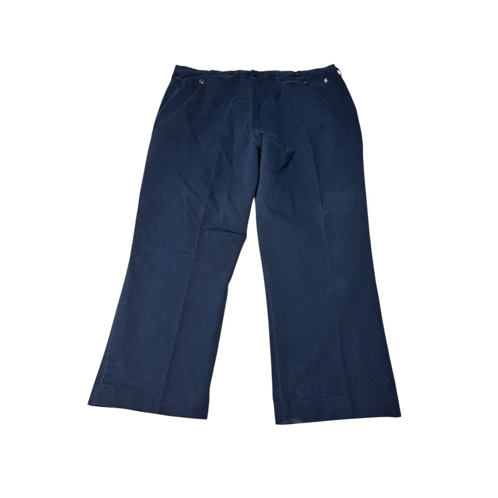 Polo‎ Ralph Lauren Mens Classic Fit Chino Pants Navy Blue 100% Cotton 42x27
